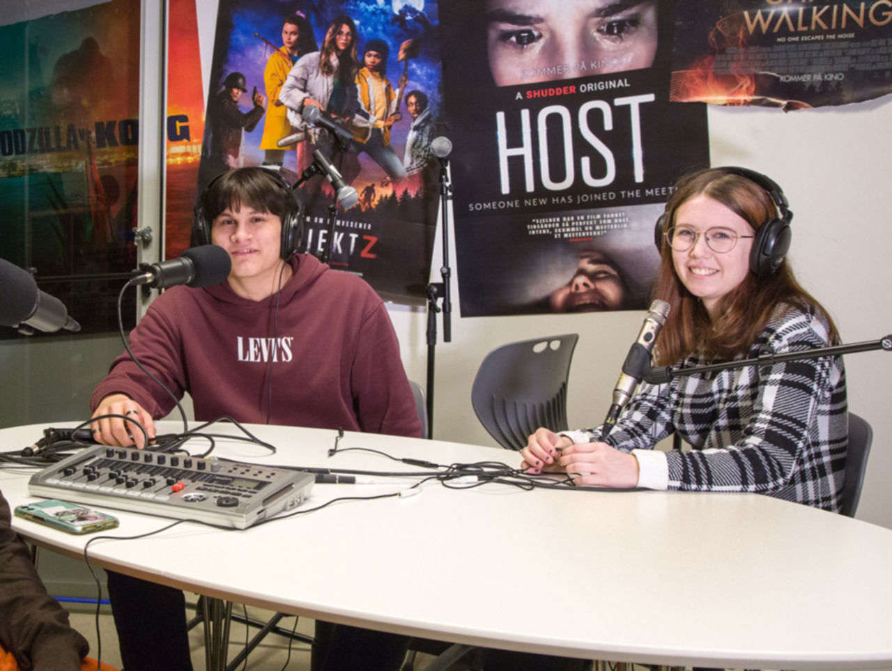 Elevar i lydstudio