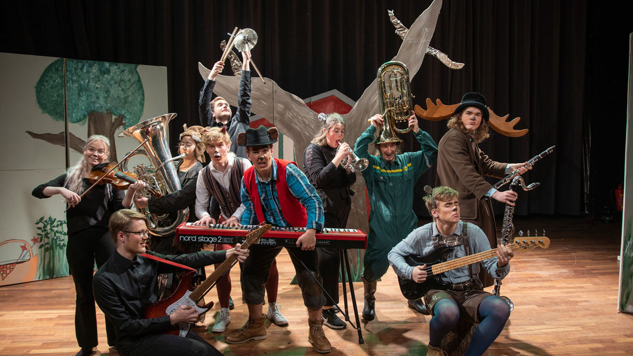 Teaterframsyning Klatremus