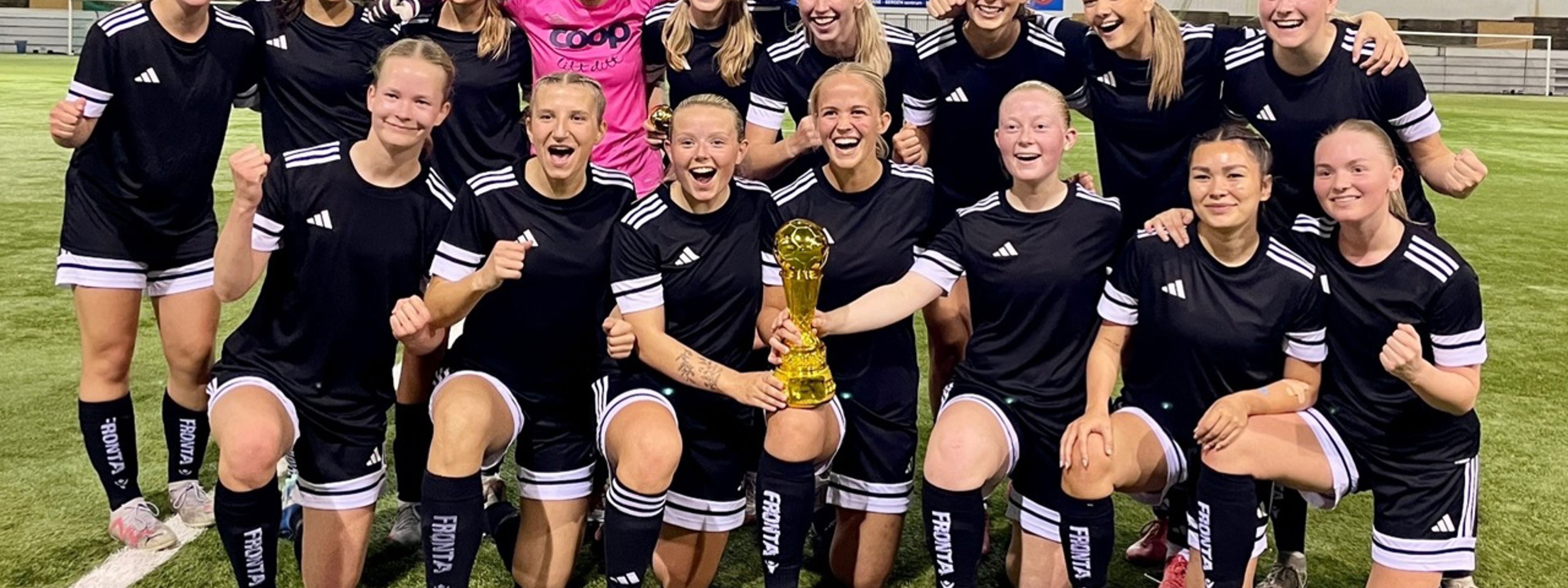 Fotballlaget som var med i årets skulecup.