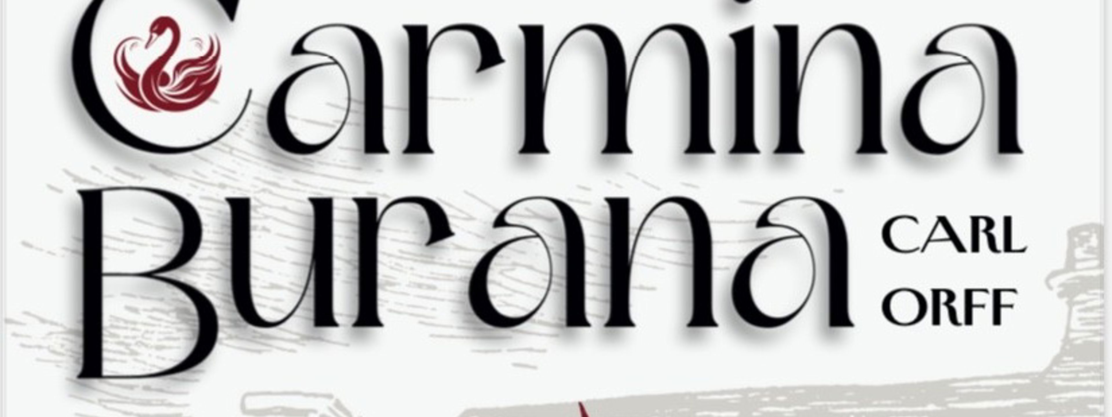 Utdrag av plakaten til oppsetjinga Carmina Burana