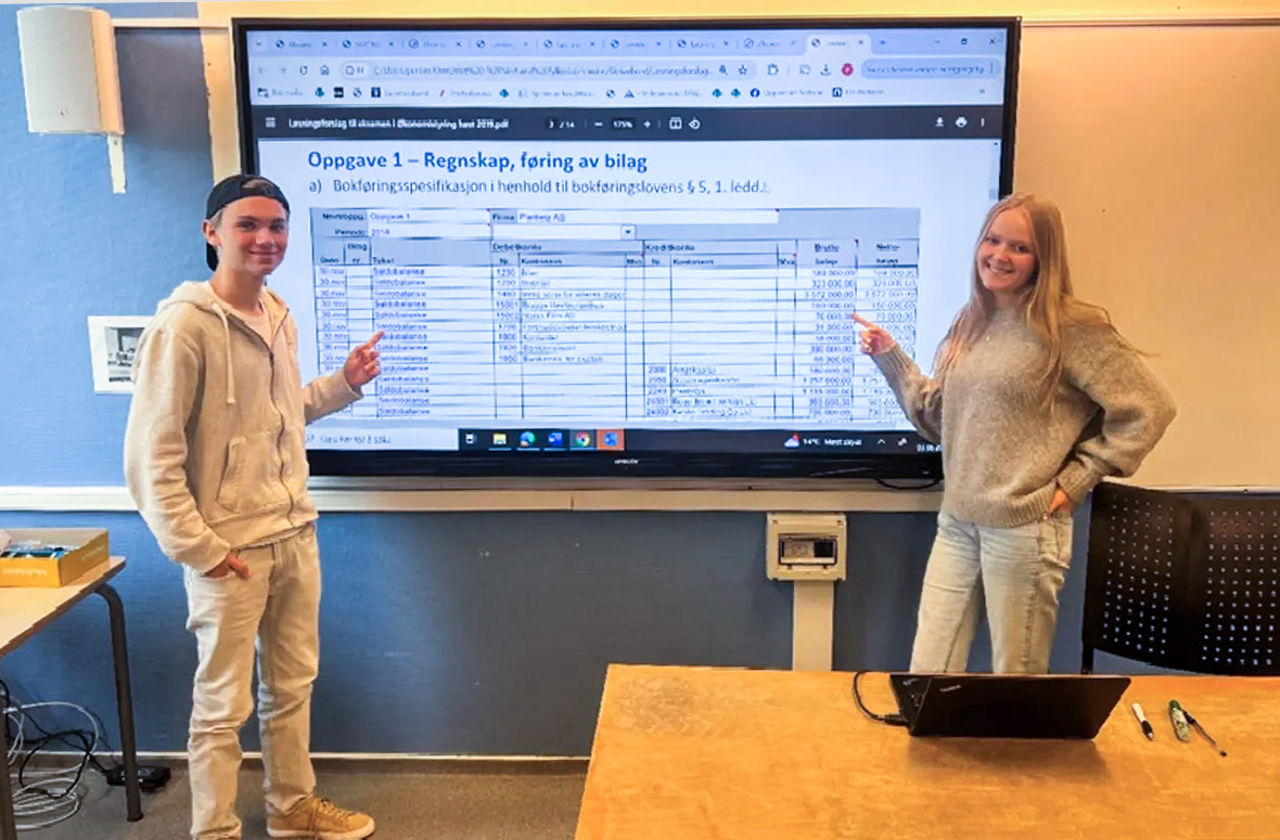 Elevar som tek økonomifag