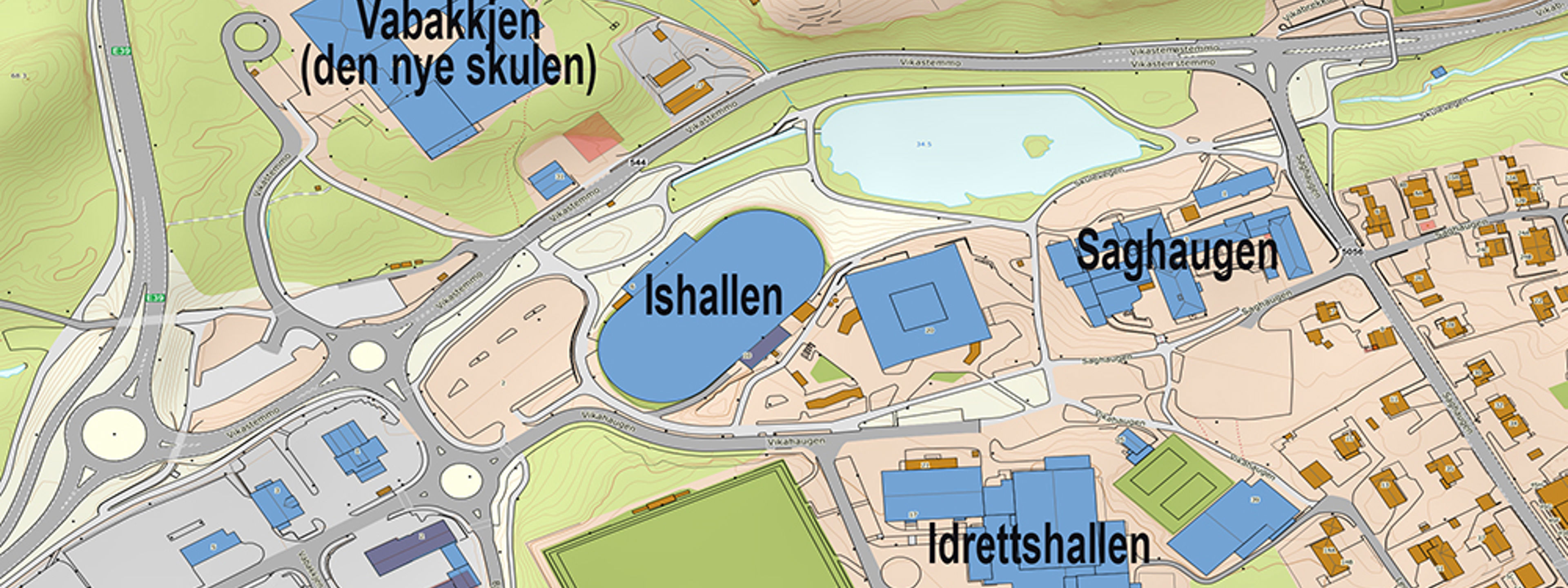 Kart over skulane